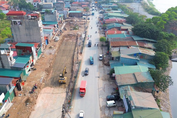 Hình ảnh dự án mở rộng đường Tam Trinh sau 10 năm khởi công