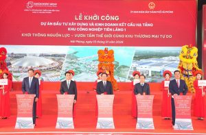 Hải Phòng khởi công 3 dự án khu công nghiệp quy mô hơn 1.000 ha