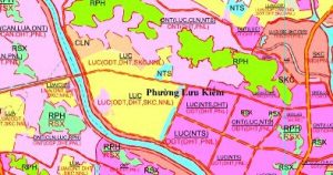 Bản đồ quy hoạch giao thông phường Lưu Kiếm, TP Hải Phòng
