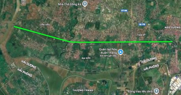 Đường sẽ mở ở xã Kim Thành, TP Hải Phòng