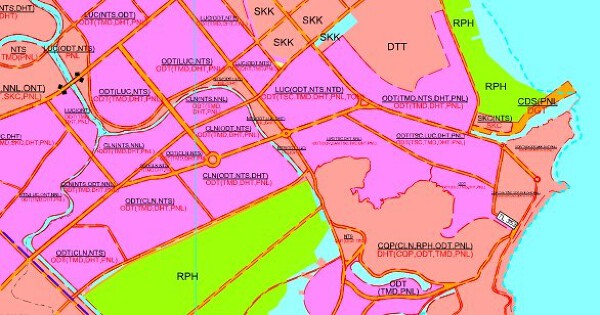 Bản đồ quy hoạch giao thông phường Đồ Sơn, TP Hải Phòng