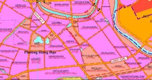 Bản đồ quy hoạch giao thông phường Hưng Đạo, TP Hải Phòng