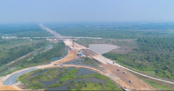 Hình hài Vành đai 3 TP HCM đi qua ba xã Vĩnh Lộc, Tân Vĩnh Lộc và Bình Lợi