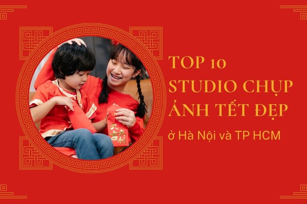 Top 10 studio chụp ảnh Tết đẹp ở Hà Nội và TP HCM năm 2026