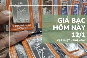 Giá bạc hôm nay 12/1 Bạc Phú Quý neo cao quanh mức 85 triệu đồng/kg, giá bạc thế giới vượt 83 USD/ounce