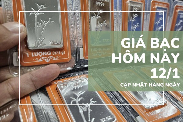 Giá bạc hôm nay 12/1 Bạc Phú Quý neo cao quanh mức 85 triệu đồng/kg, giá bạc thế giới vượt 83 USD/ounce