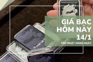 Giá bạc hôm nay 14/1 bạc thế giới áp sát 90 USD, bạc Phú Quý vượt mốc 92 triệu đồng/kg