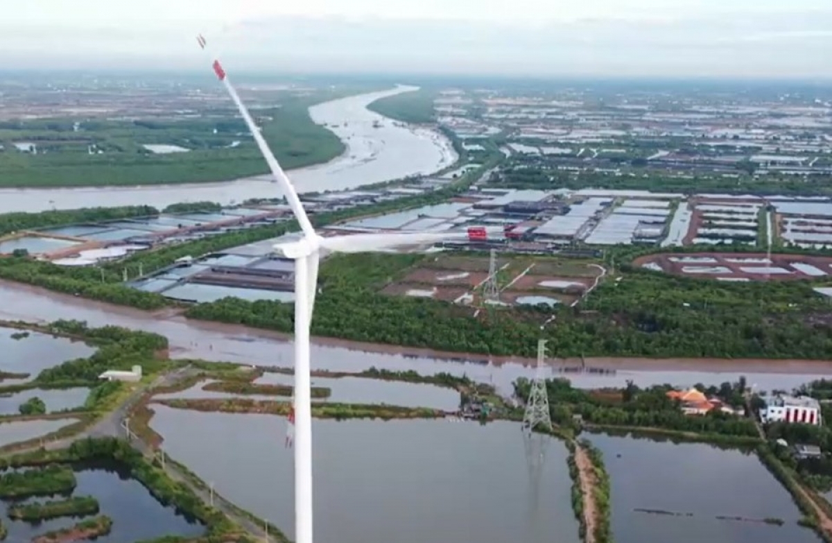 Pacifico khánh thành nhà máy điện gió 30MW tại Vĩnh Long
