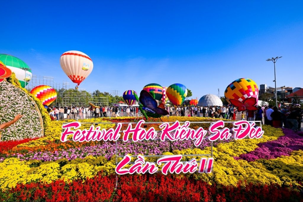 Festival Hoa - Kiểng Sa Đéc 2025 thu hút gần 1,2 triệu lượt khách tham dự