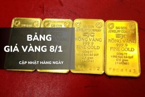 Vàng SJC và nhẫn trơn giảm trở lại tới 1,4 triệu đồng/lượng