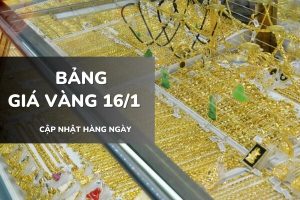 Vàng SJC, nhẫn trơn và nữ trang đi ngang