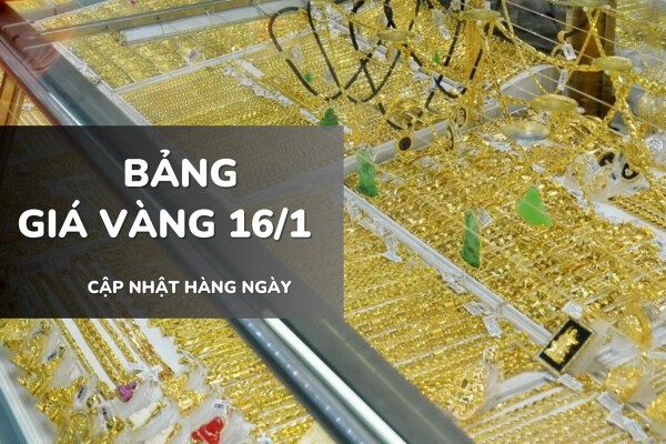 Vàng SJC, nhẫn trơn và nữ trang đi ngang