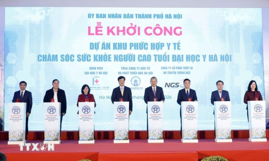 Khởi công dự án phức hợp y tế chăm sóc sức khỏe người cao tuổi