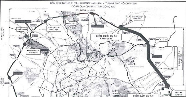 Hơn 10.000 tỷ đồng bồi thường, tái định cư và làm đường gom thuộc tuyến Vành đai 4 TP HCM qua Đồng Nai, khởi công quý II/2026