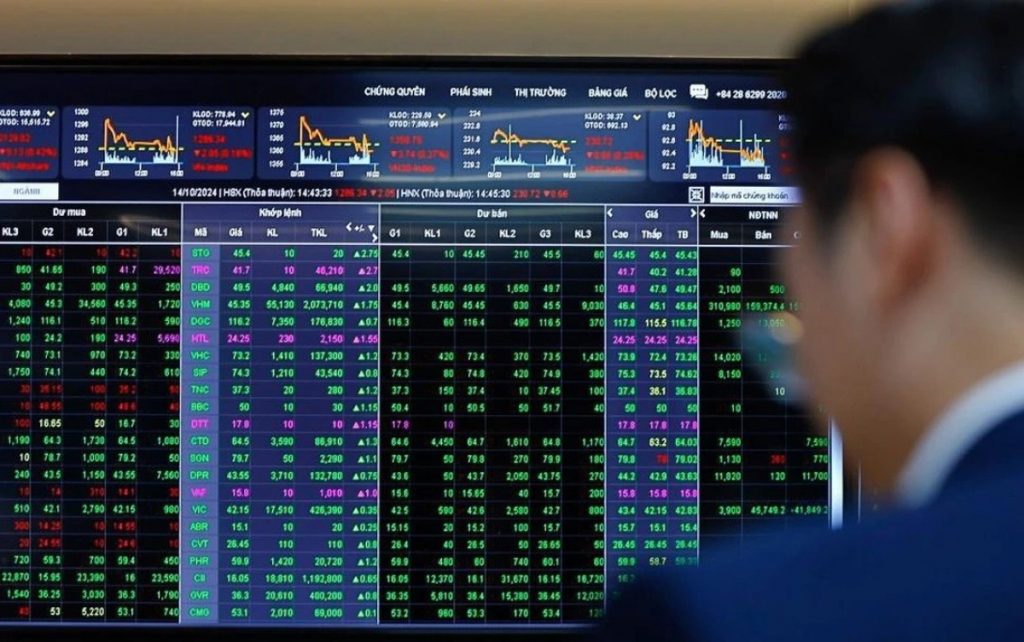 Vốn ngoại vào thị trường chứng khoán tiếp đà tích cực