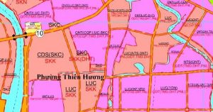 Bản đồ quy hoạch sử dụng đất phường Thiên Hương, TP Hải Phòng