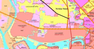 Bản đồ quy hoạch giao thông xã Kim Thành, TP Hải Phòng