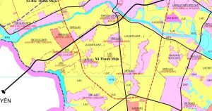 Bản đồ quy hoạch giao thông xã Thanh Miện, TP Hải Phòng