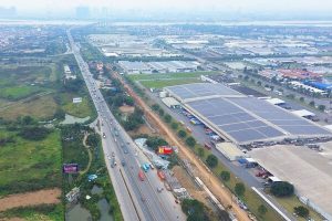 Ba đường kết nối KCN Bắc Thăng Long, Hà Nội bắt đầu thi công