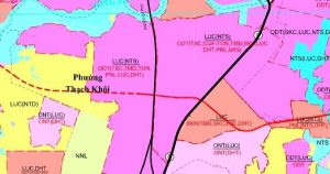 Bản đồ quy hoạch sử dụng đất phường Thạch Khôi, TP Hải Phòng