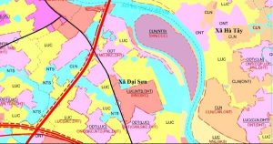 Bản đồ quy hoạch giao thông xã Đại Sơn, TP Hải Phòng