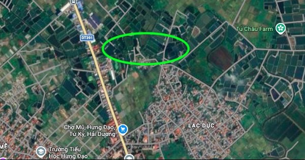 Đất có quy hoạch ở xã Đại Sơn, TP Hải Phòng