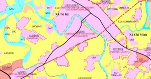 Bản đồ quy hoạch giao thông xã Tứ Kỳ, TP Hải Phòng