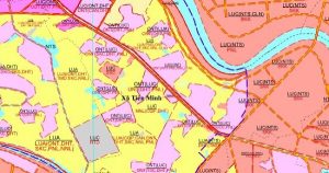 Bản đồ quy hoạch giao thông xã Tiên Minh, TP Hải Phòng