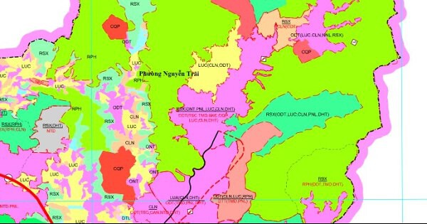 Bản đồ quy hoạch sử dụng đất phường Nguyễn Trãi, TP Hải Phòng