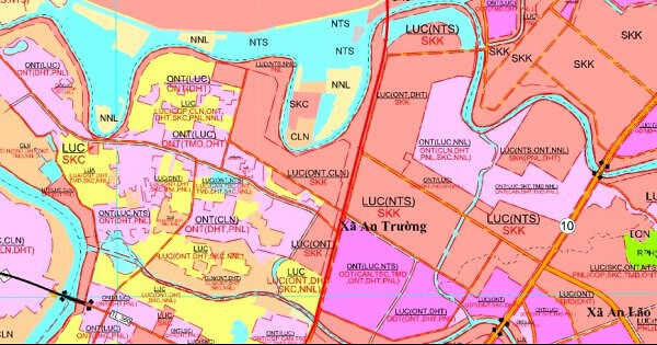 Bản đồ quy hoạch sử dụng đất xã An Trường, TP Hải Phòng