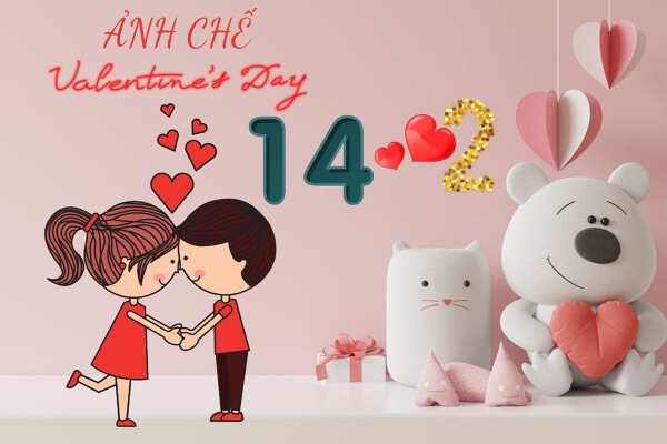 Top 30 hình ảnh chế Valentine vui nhộn, hài hước nhất 2026