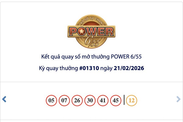 Jackpot 1 trị giá 72,4 tỷ đồng chưa tìm thấy chủ nhân