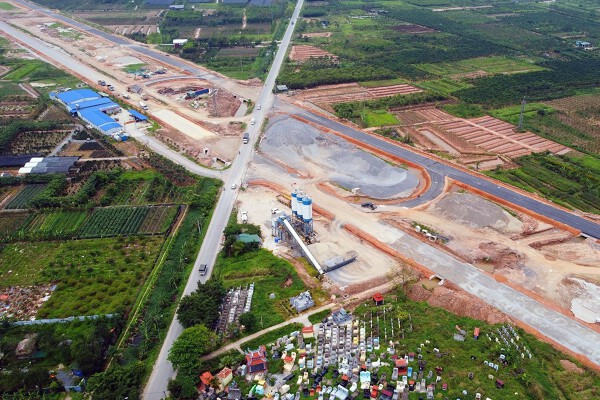 Vành đai 4 qua Hưng Yên có thể xong vào tháng 6