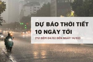 Dự báo thời tiết 10 ngày tới (04/02 đến 14/02) Hà Nội mưa rét kéo dài, Đà Nẵng mưa dông, TP HCM ngày nắng