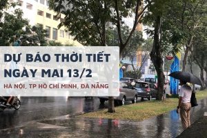 Dự báo thời tiết ngày mai 13/2, Hà Nội sương mù sáng sớm, Đà Nẵng và TP HCM có mưa dông