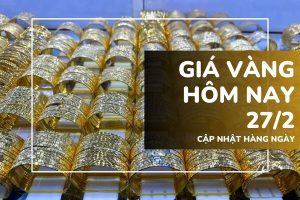 Giá vàng hôm nay 27/2: Ổn định khi thị trường chờ kết quả đàm phán Mỹ