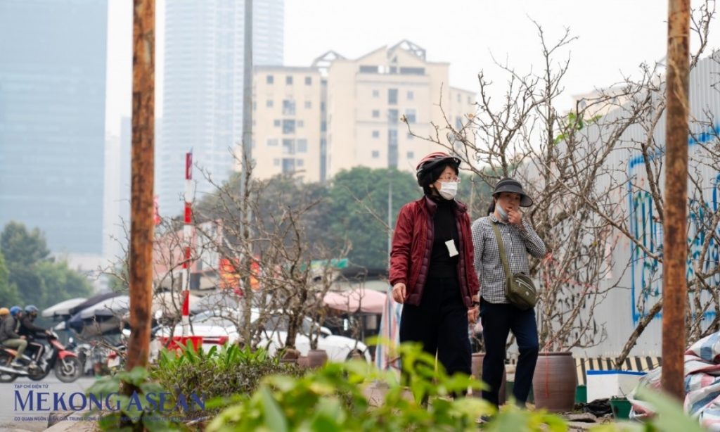 Không khí lạnh bao trùm Bắc Bộ, trời rét