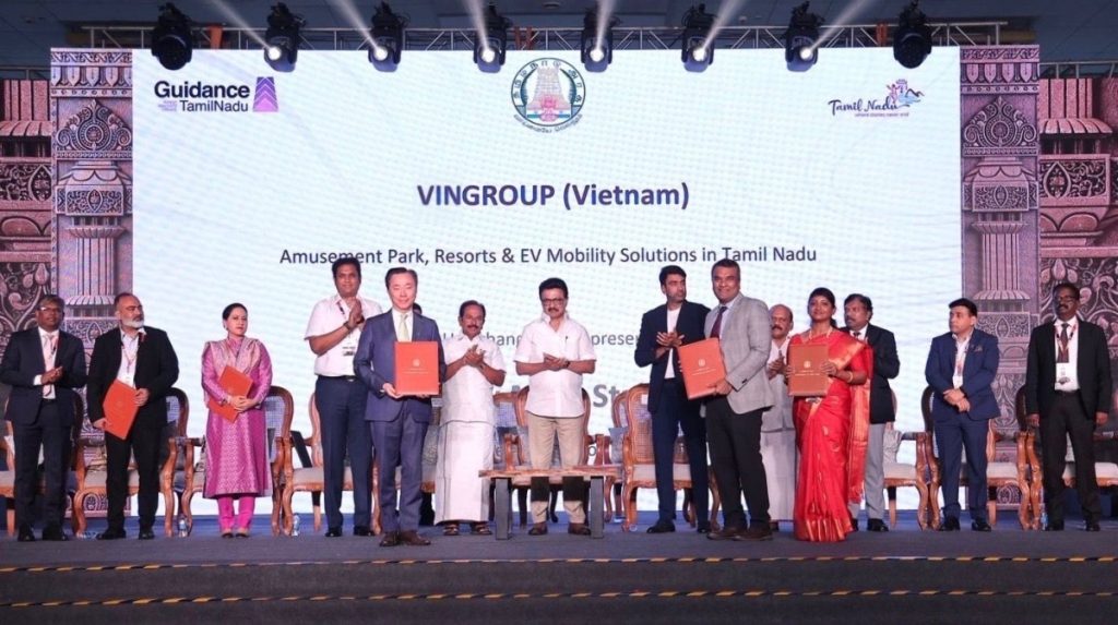 Vingroup ký kết hợp tác với bang Tamil Nadu, củng cố hệ sinh thái đa ngành tại Ấn Độ