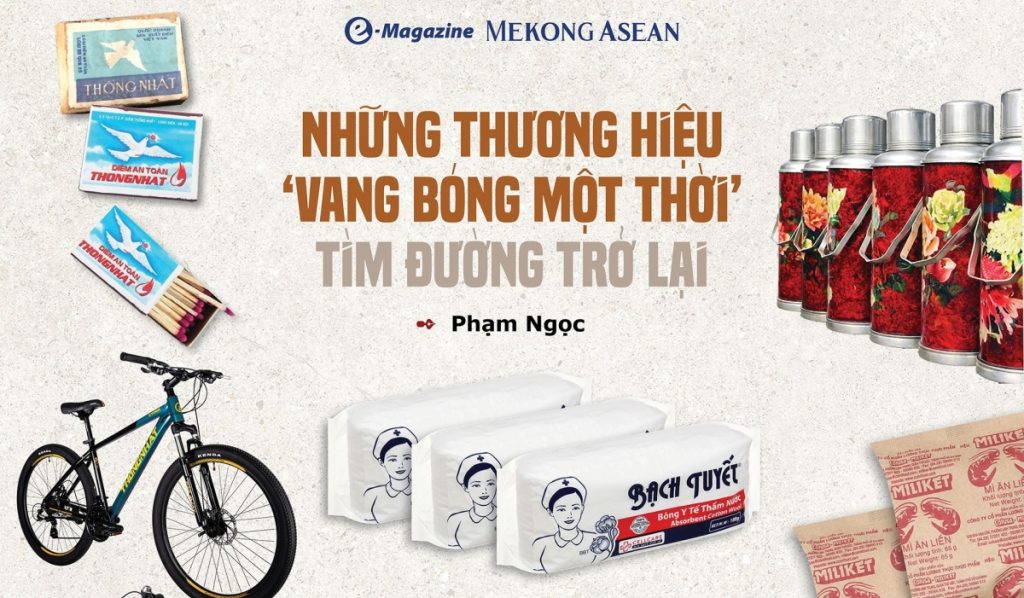 Những thương hiệu 'vang bóng một thời' tìm đường trở lại