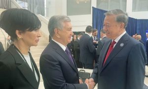 Tổng Bí thư gặp lãnh đạo các nước nhân dịp dự cuộc họp Hội đồng Hòa bình