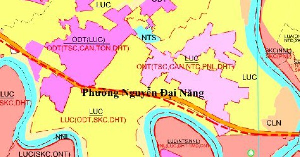 Bản đồ quy hoạch giao thông phường Nguyễn Đại Năng, TP Hải Phòng