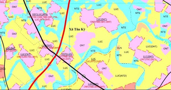 Bản đồ quy hoạch sử dụng đất xã Tân Kỳ, TP Hải Phòng