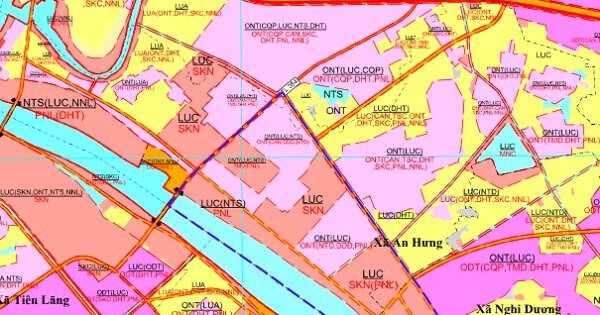 Bản đồ quy hoạch giao thông xã An Hưng, TP Hải Phòng