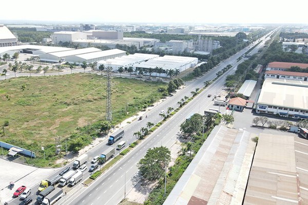 Hai tuyến đường nối Sân bay Long Thành sắp xong mặt bằng